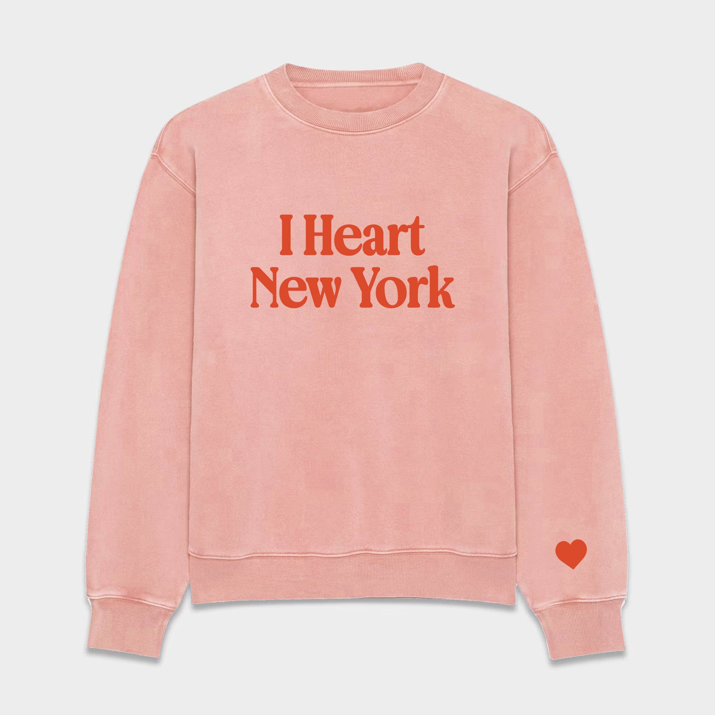 I Heart New York Pink Rita's Sweatshirt
