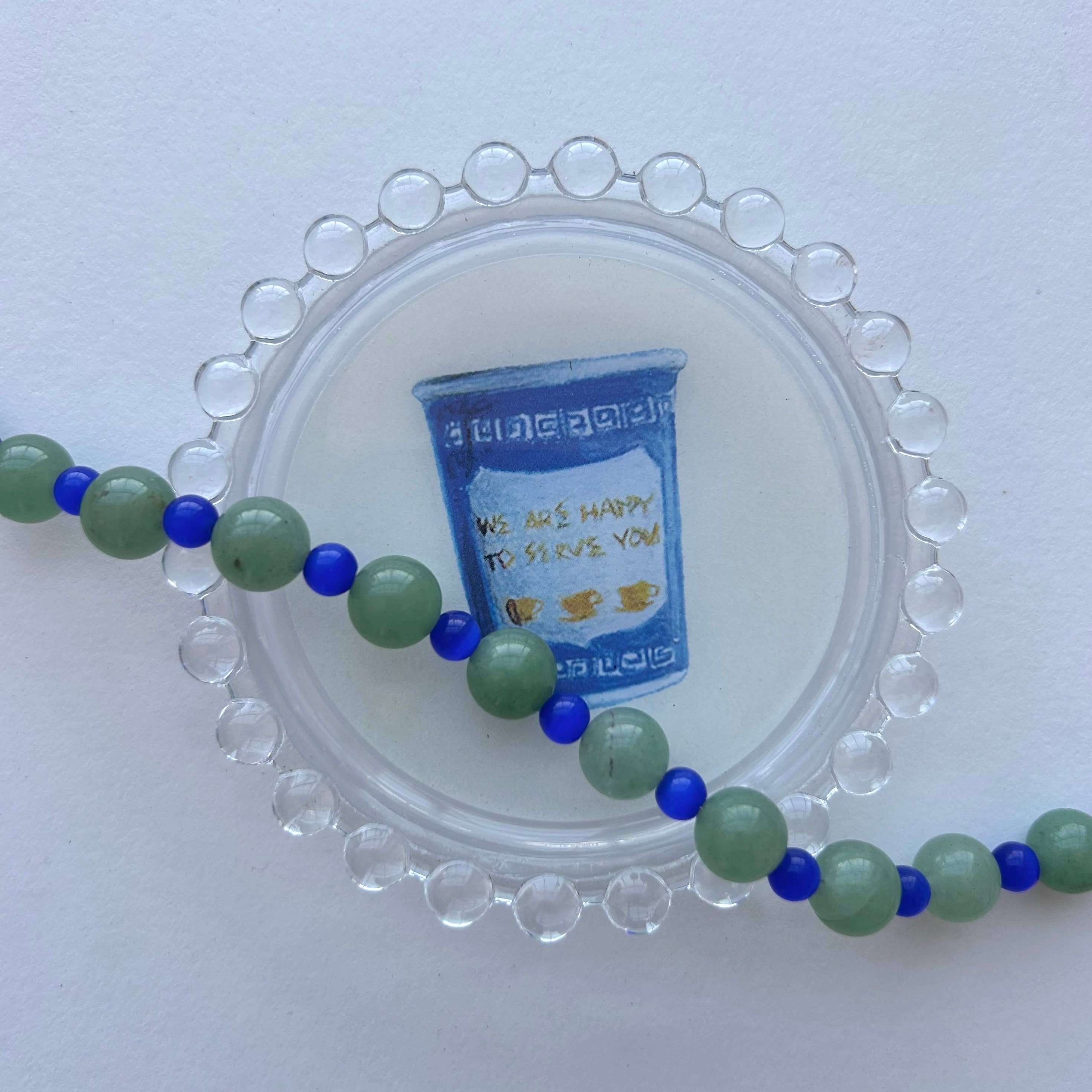 Bodega Coffee Trinket Dish: Cream