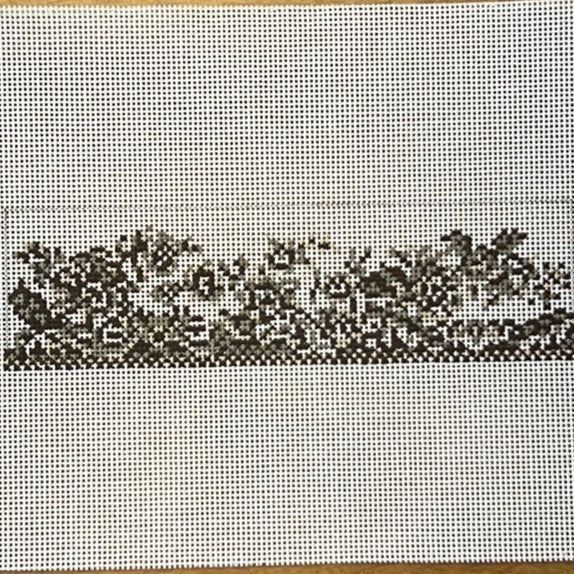 Transferware Napkin Ring-Brown