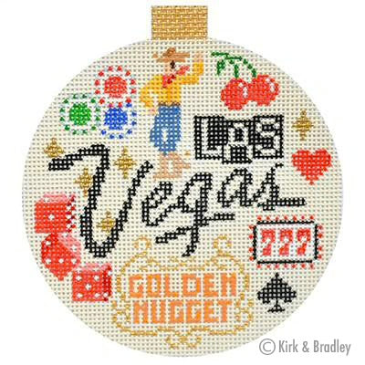 Bradley needlepoint travel round las vegas needlepoint canvas