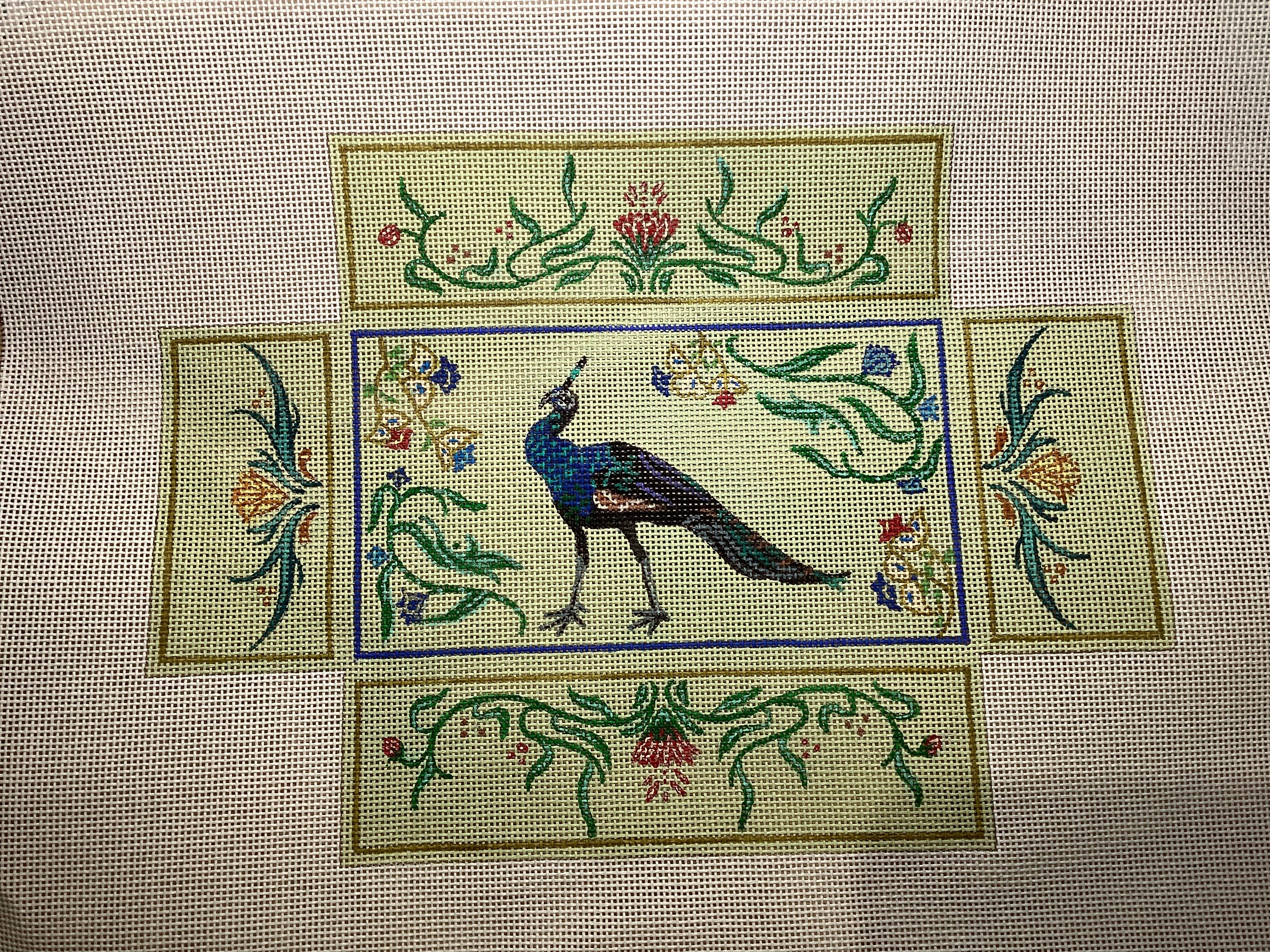 Peacock brick on 13 mesh the collection