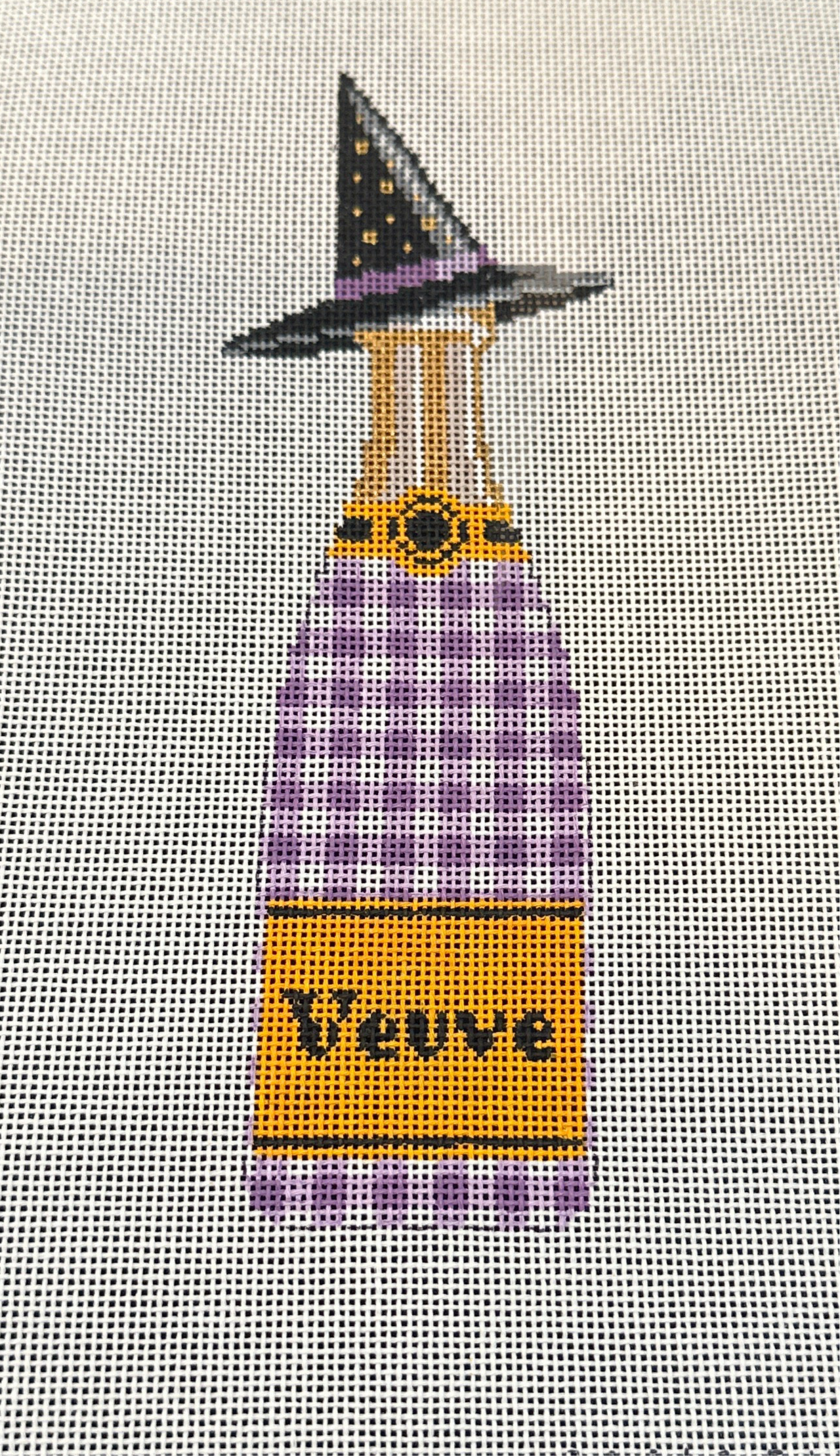 Witch Hat Veuve Champagne Bottle
