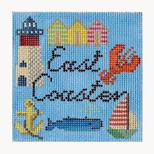 East coaster square coaster