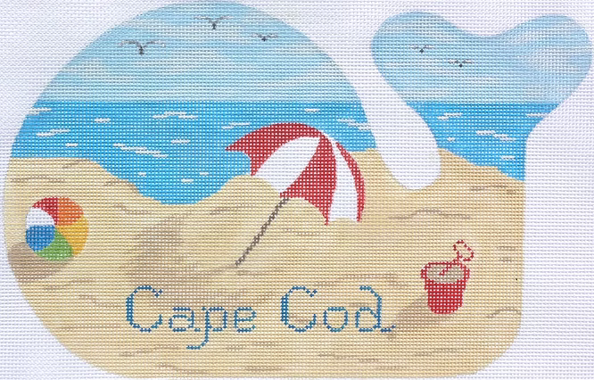 Med. Whale – Beach Scene SST-26