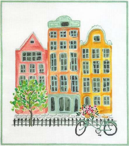 Lindsay Brackeen – Amsterdam Houses w/ Bicycle LB-PL-15