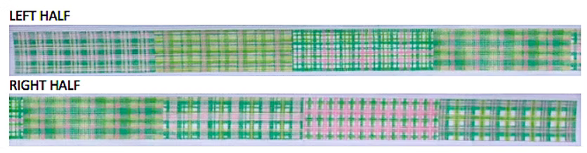 Belt – Madras Patchwork – pinks & greens