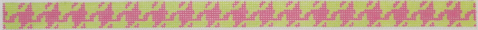 Sunglass Strap – Pink & Lime Houndstooth