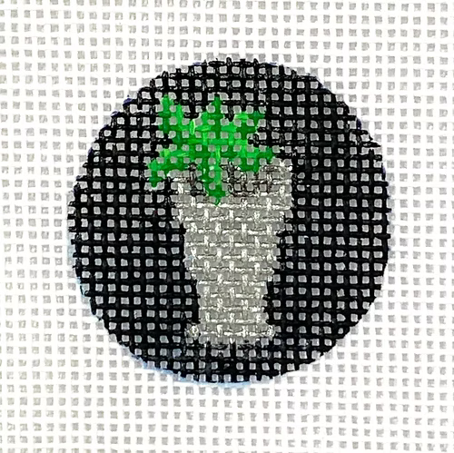 Planet Earth Key Ring Insert – Mint Julep – on black
