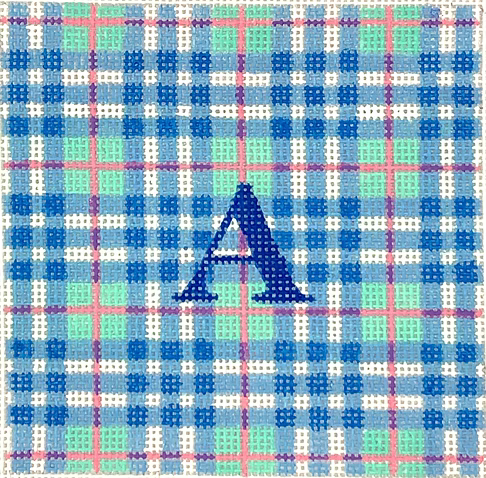 Planet Earth 4” Square Insert – Madras Plaid Insert