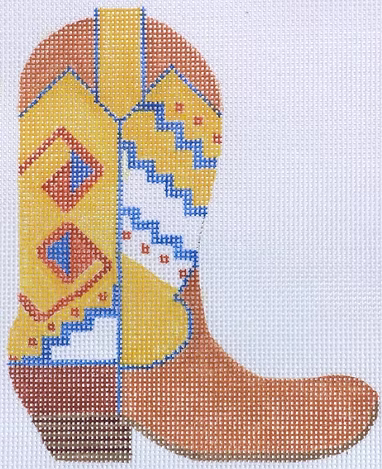 Cowgirl Boot – Dhurrie Southwestern (pointing right) CB-08R