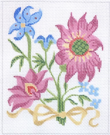 Small Insert – Jacobean Flowers PL-75