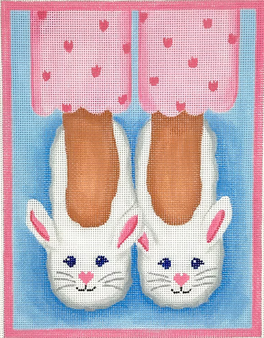 Here’s Looking at Shoe – Bunny Slippers & Pink Pajamas PL-524