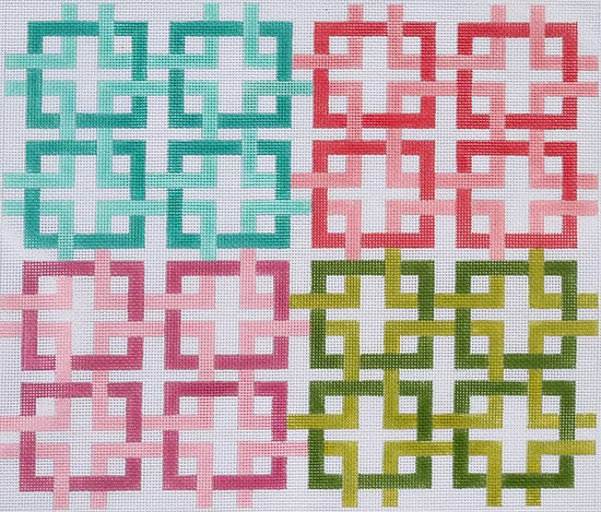 Lg. Interlocking Squares – multi PL-10