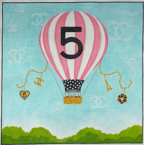 Designer Scarf Series – Chanel-Inspired Ballon w/ Double C Clouds PL-565