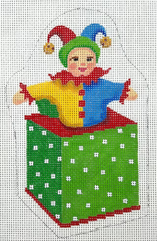 Christmas Ornament – Victorian Jack-in-the-Box