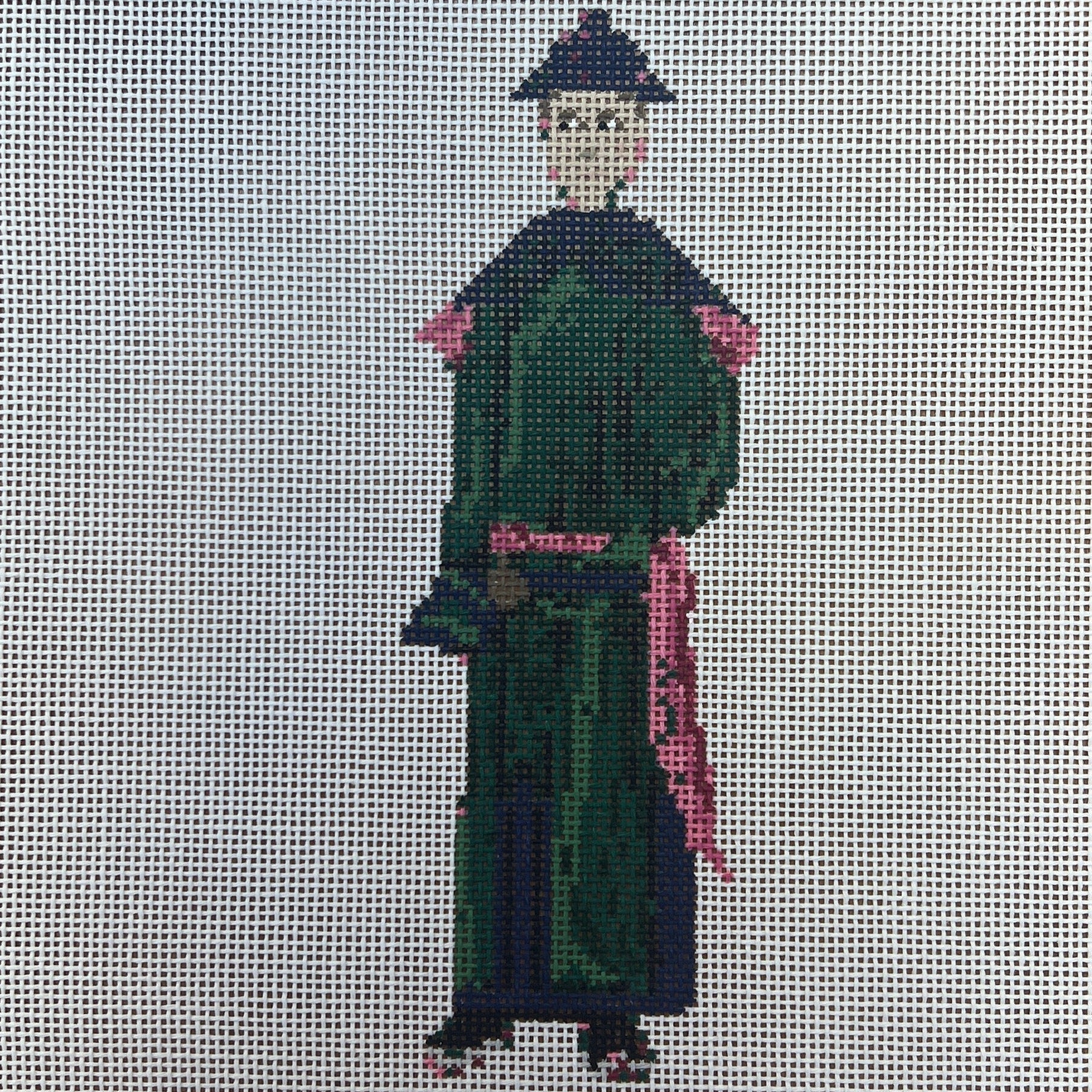 Pith Painting-Qing Dynasty Man