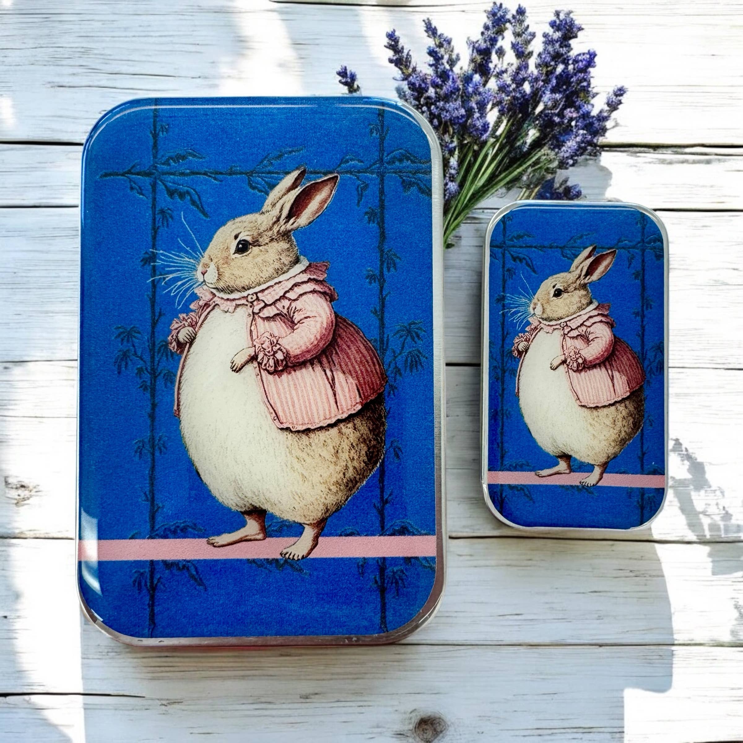 Lady Bunbury, Bunny Notions Tin: Large