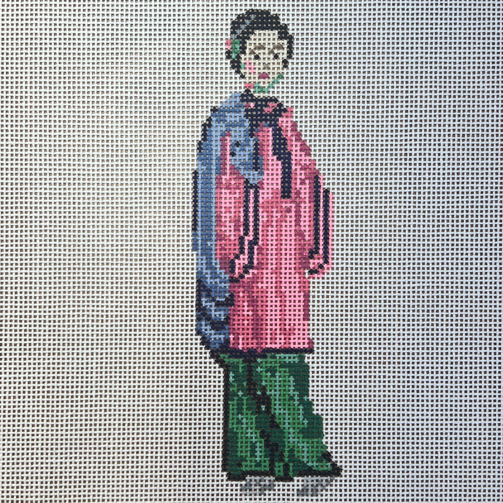 Pith Painting-Qing Dynasty Woman