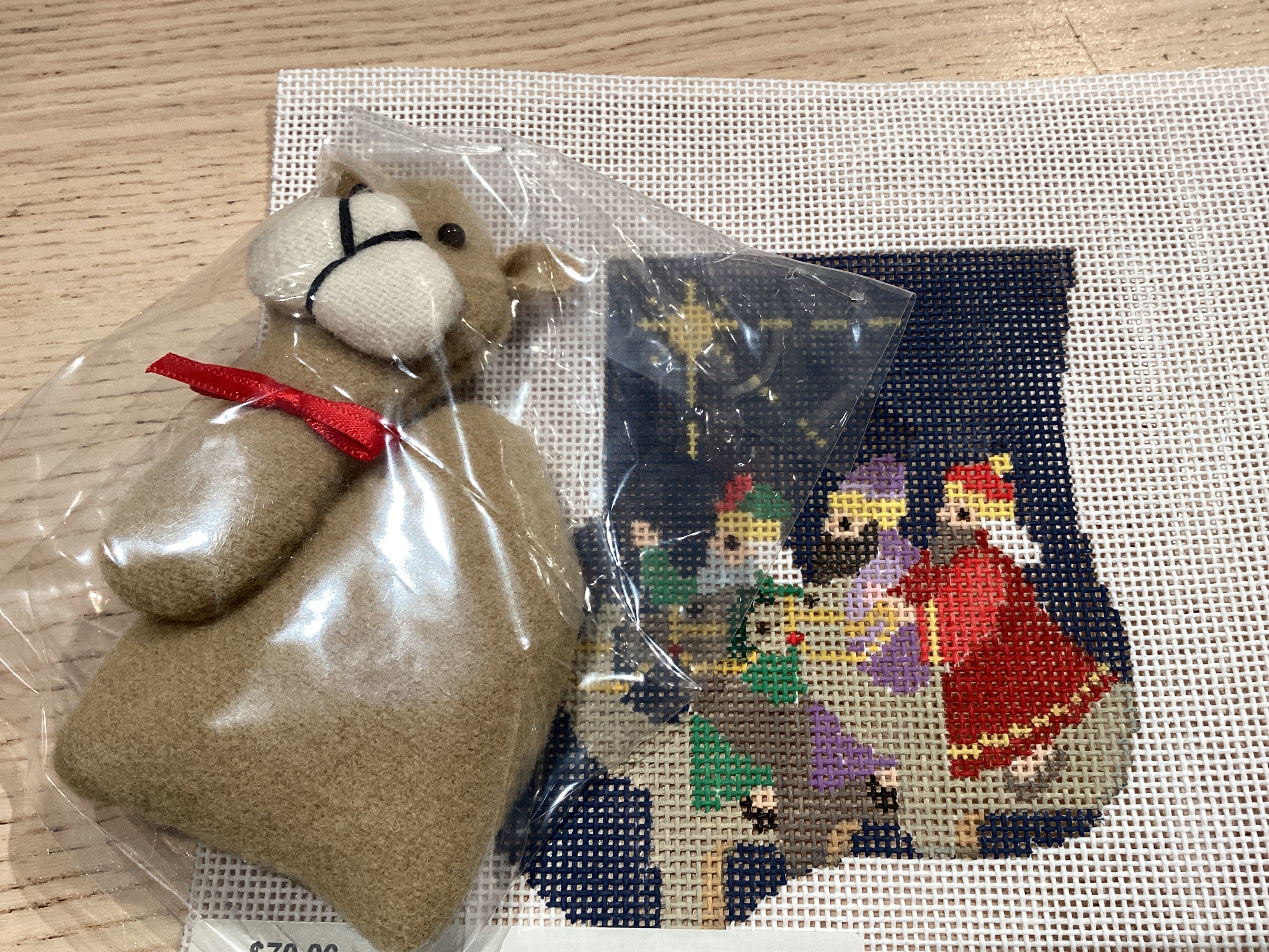 Kathy Schenkel Mini Wise Men Stocking with Camel
