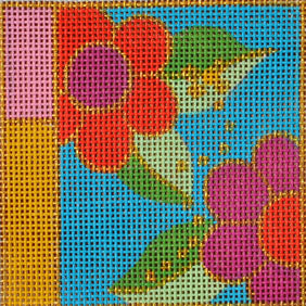 Ann Winn: Flower Power - stitchguide available