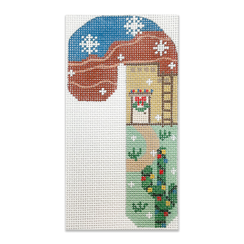 Adobe House Candy Cane