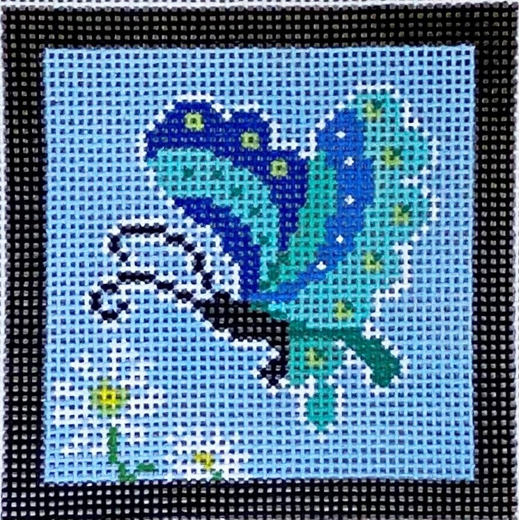 BP Designs: Butterfly on 13 Mesh