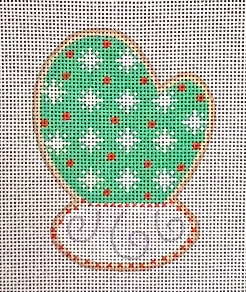 Cheryl Huckaby: Christmas Cookie - Mitten