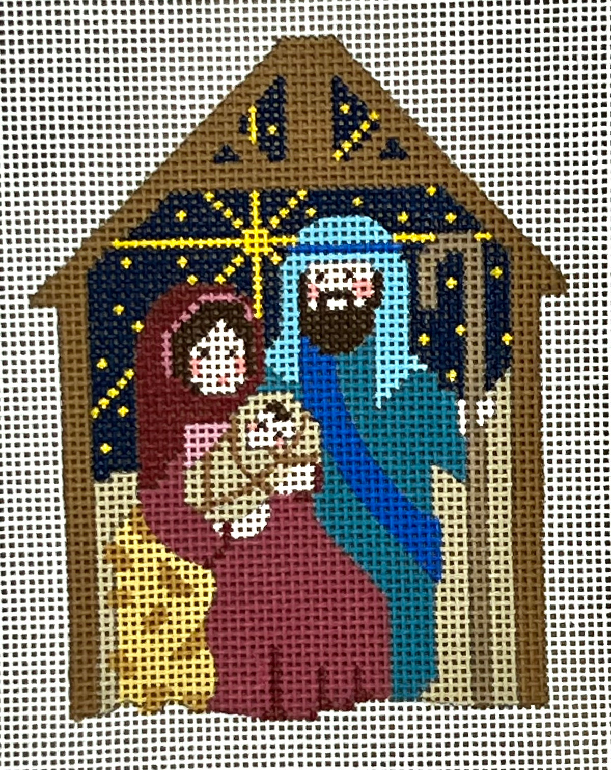 Cheryl Huckaby: Holy Family Manger