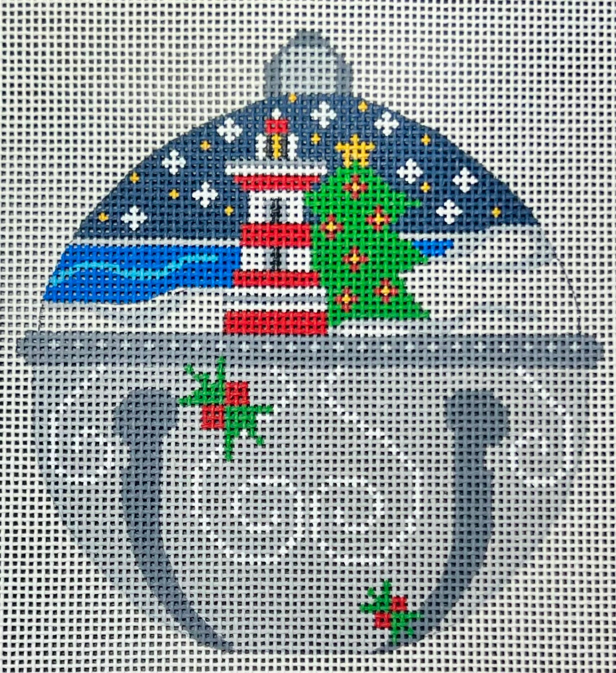 Cheryl Huckaby: Lighthouse Jingle Bell