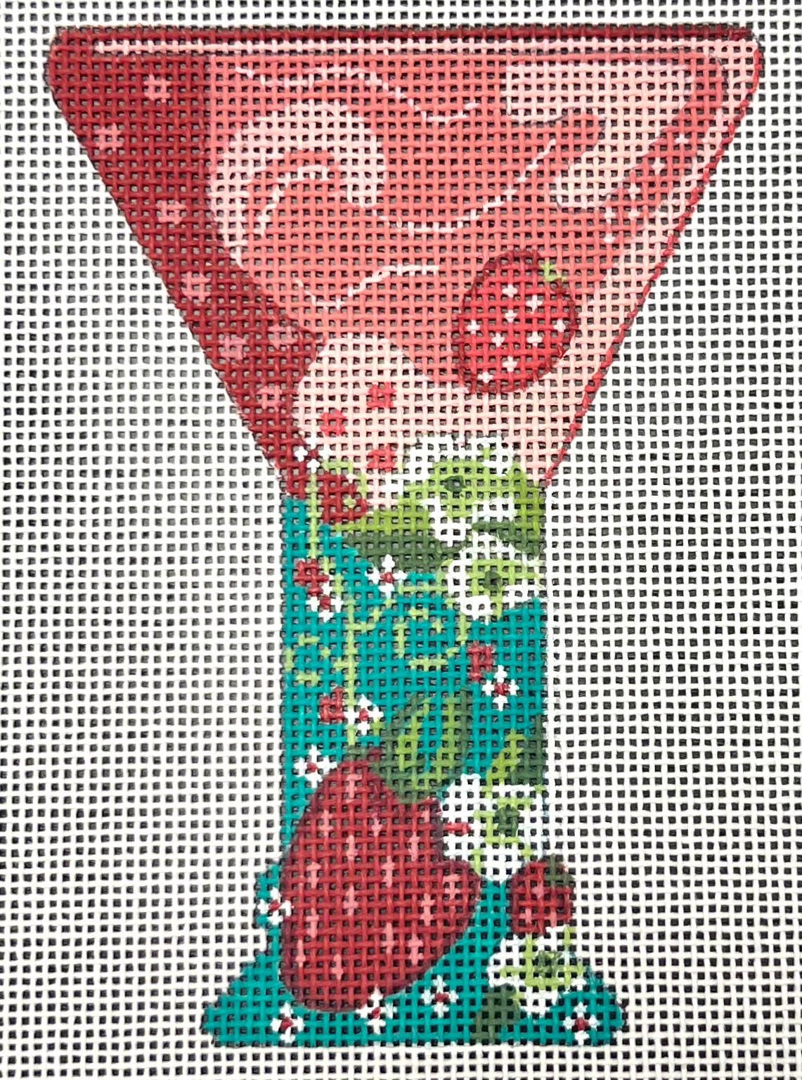 Cheryl Huckaby: Cocktail Scissors Case - Strawberry Daiquiri - stitchguide available