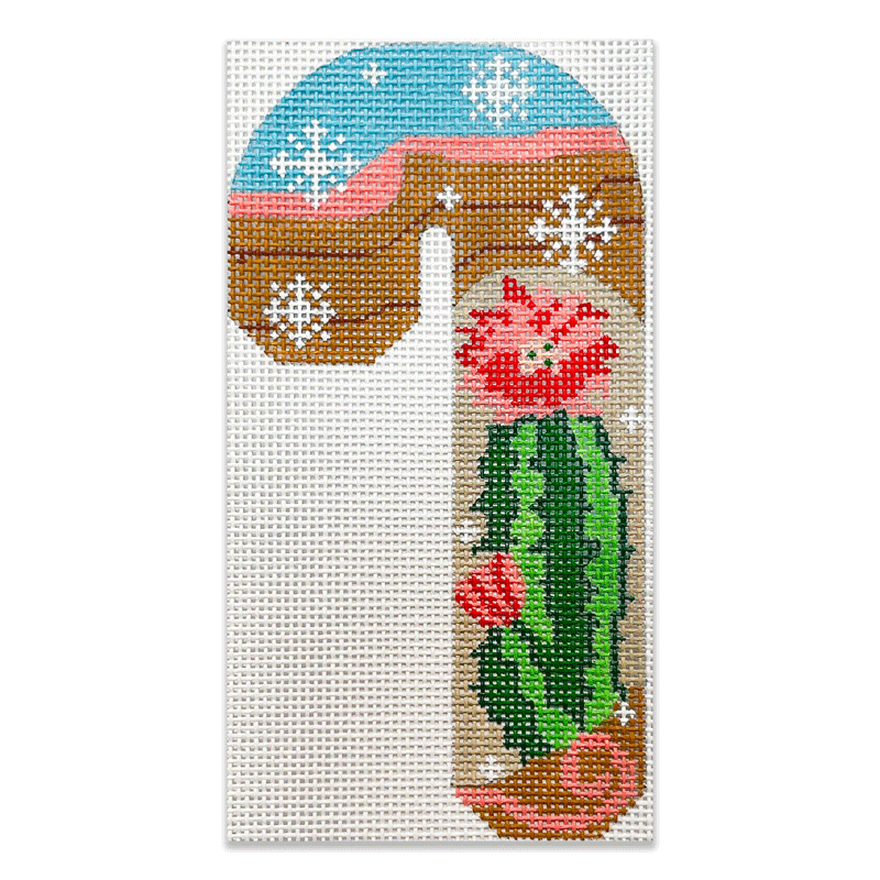 Cactus In Bloom Candy Cane