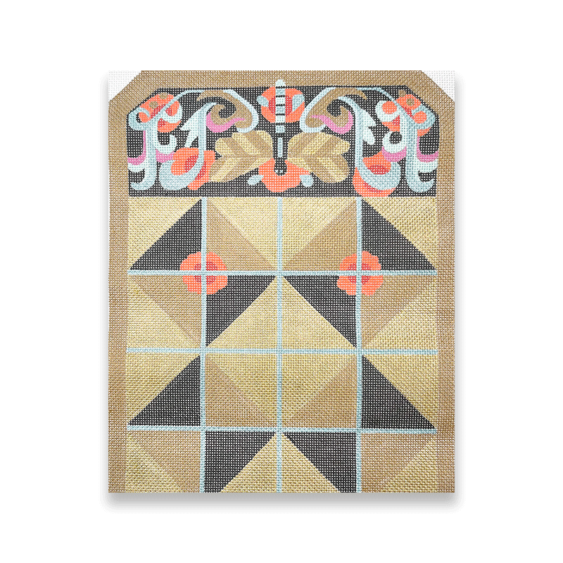 Dragonfly Folded Clutch Purse