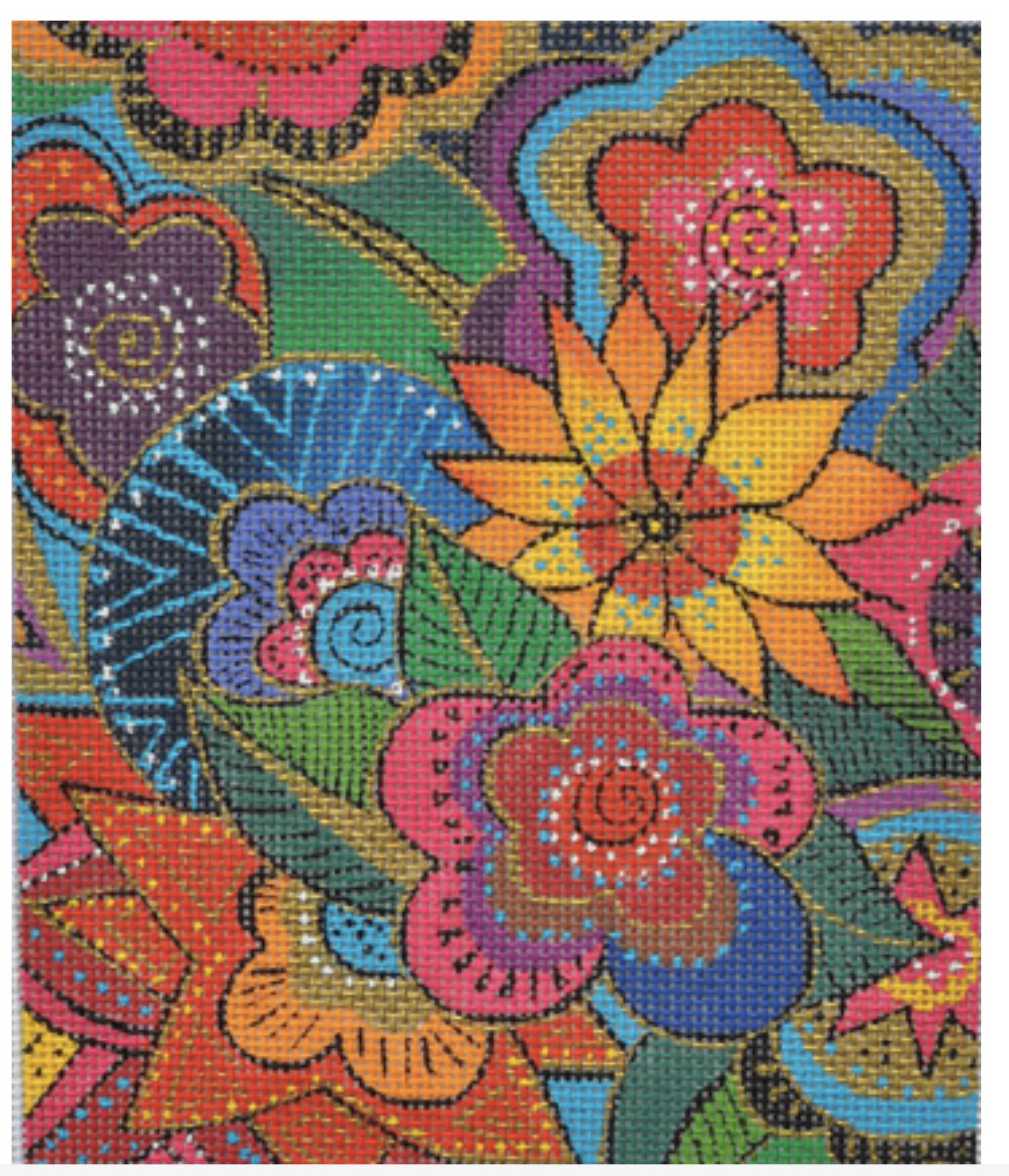 Laurel Burch: Secret Garden - stitchguide available