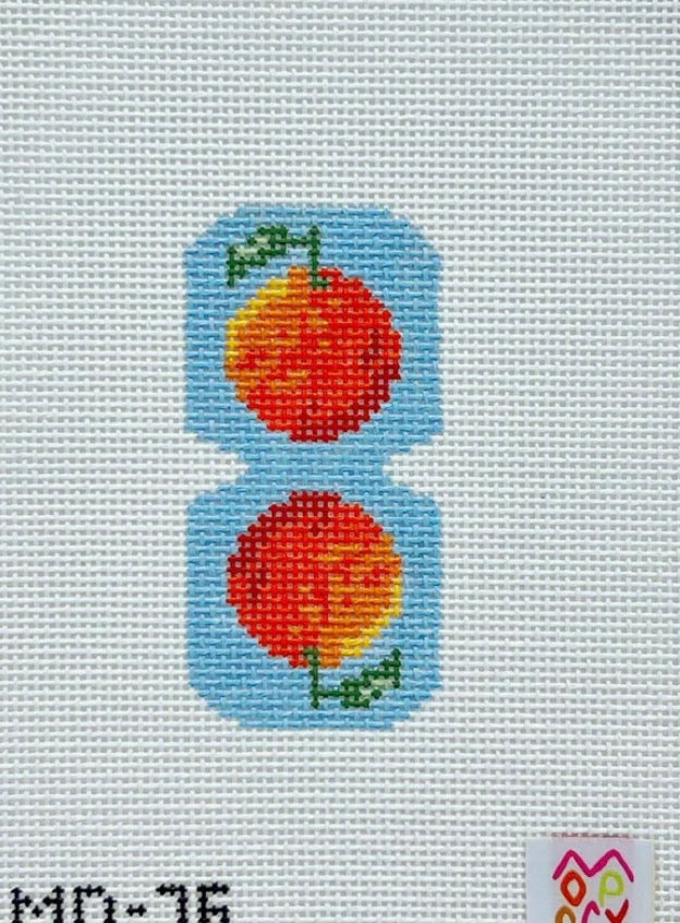 Oranges scissor fob