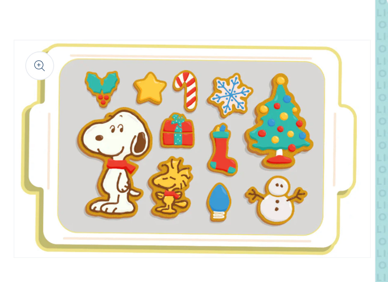 PEANUTS Gingerbread Cookie Tray Needleminder