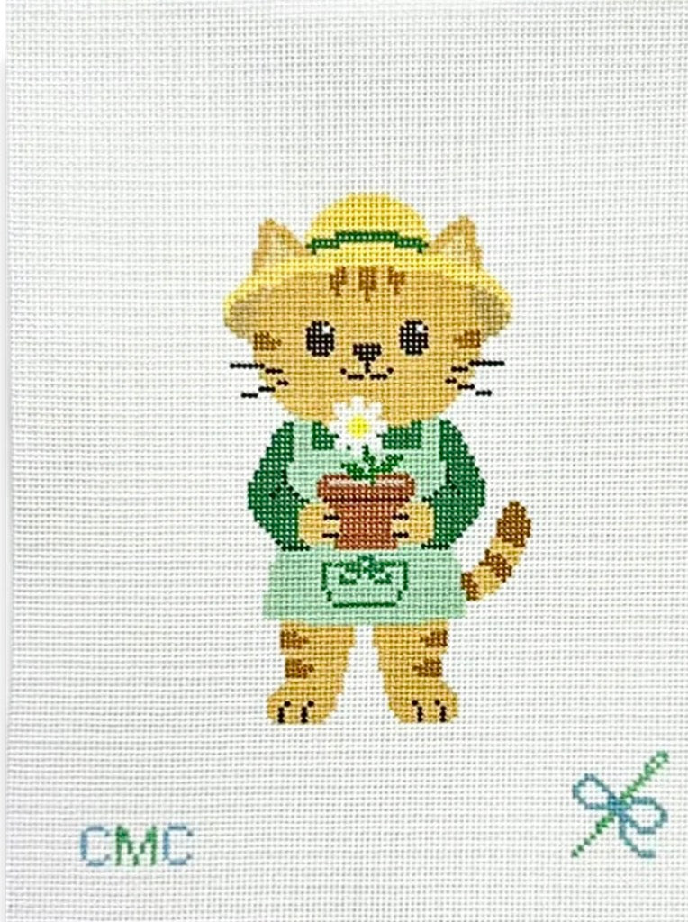 Goldie the Gardening Kitty