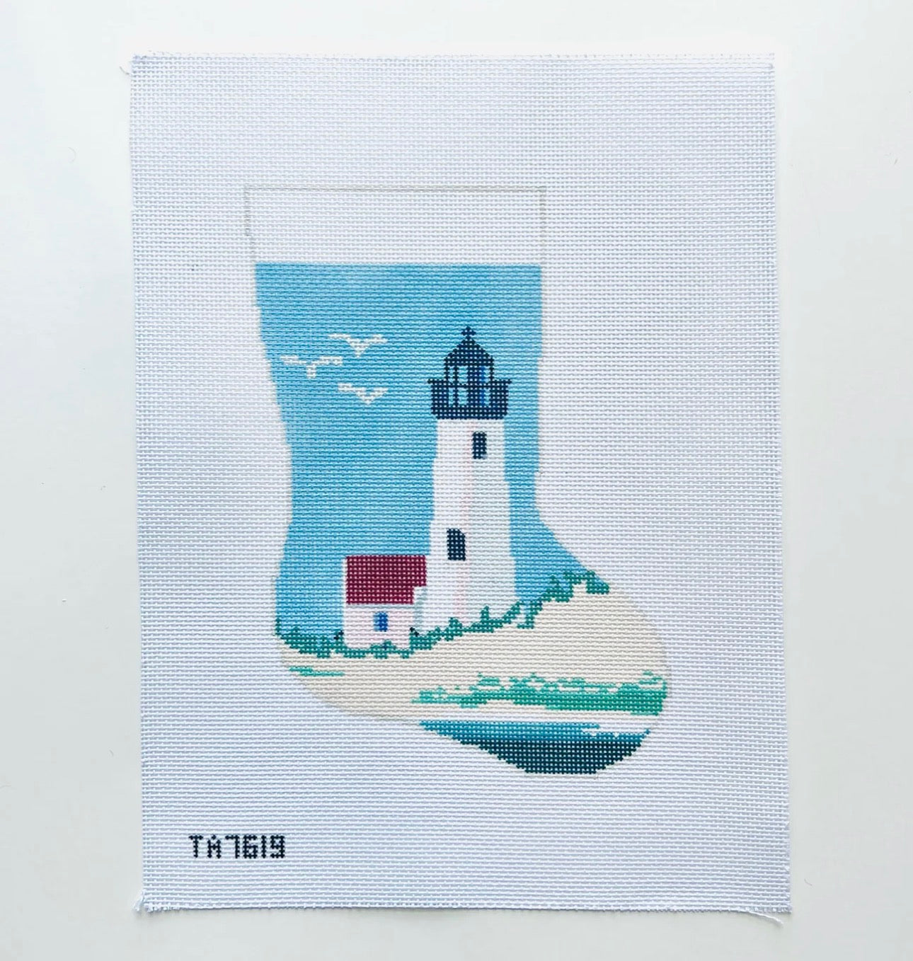 Nantucket Midsize Stocking Canvas