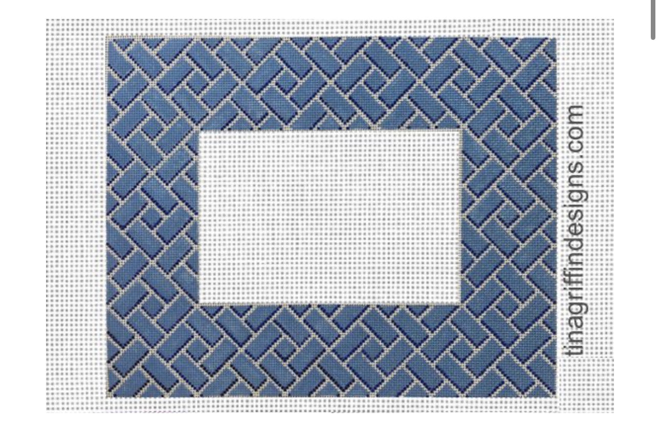 Chippendale Frame-Blue