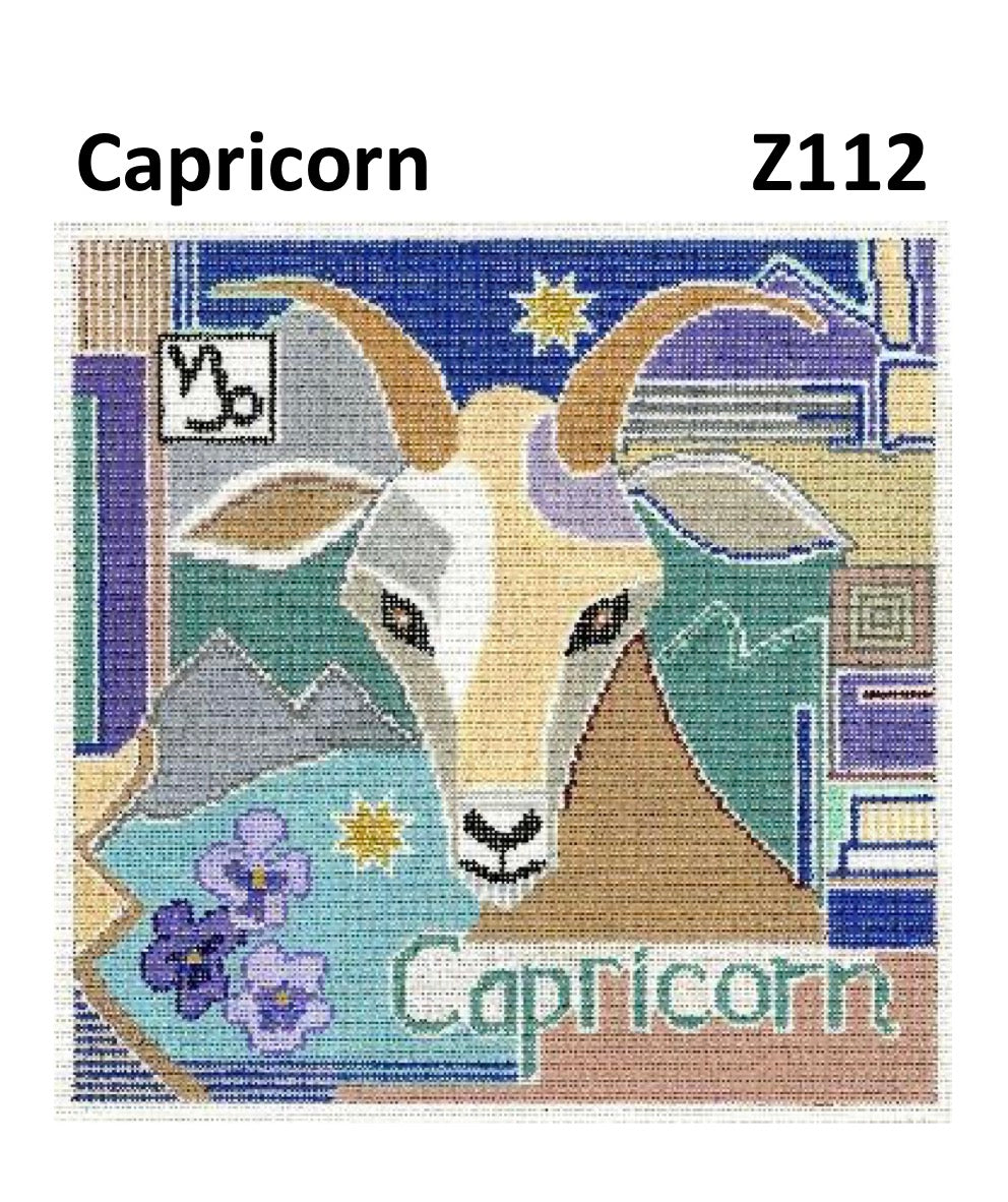 Z112 - Capricorn Zodiac Square