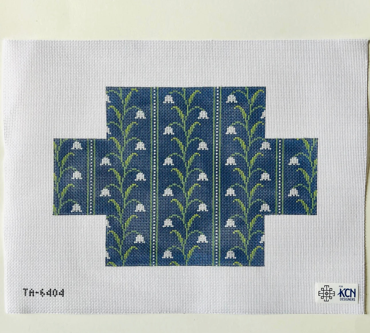 Lily of the Valley Navy Brick Cover