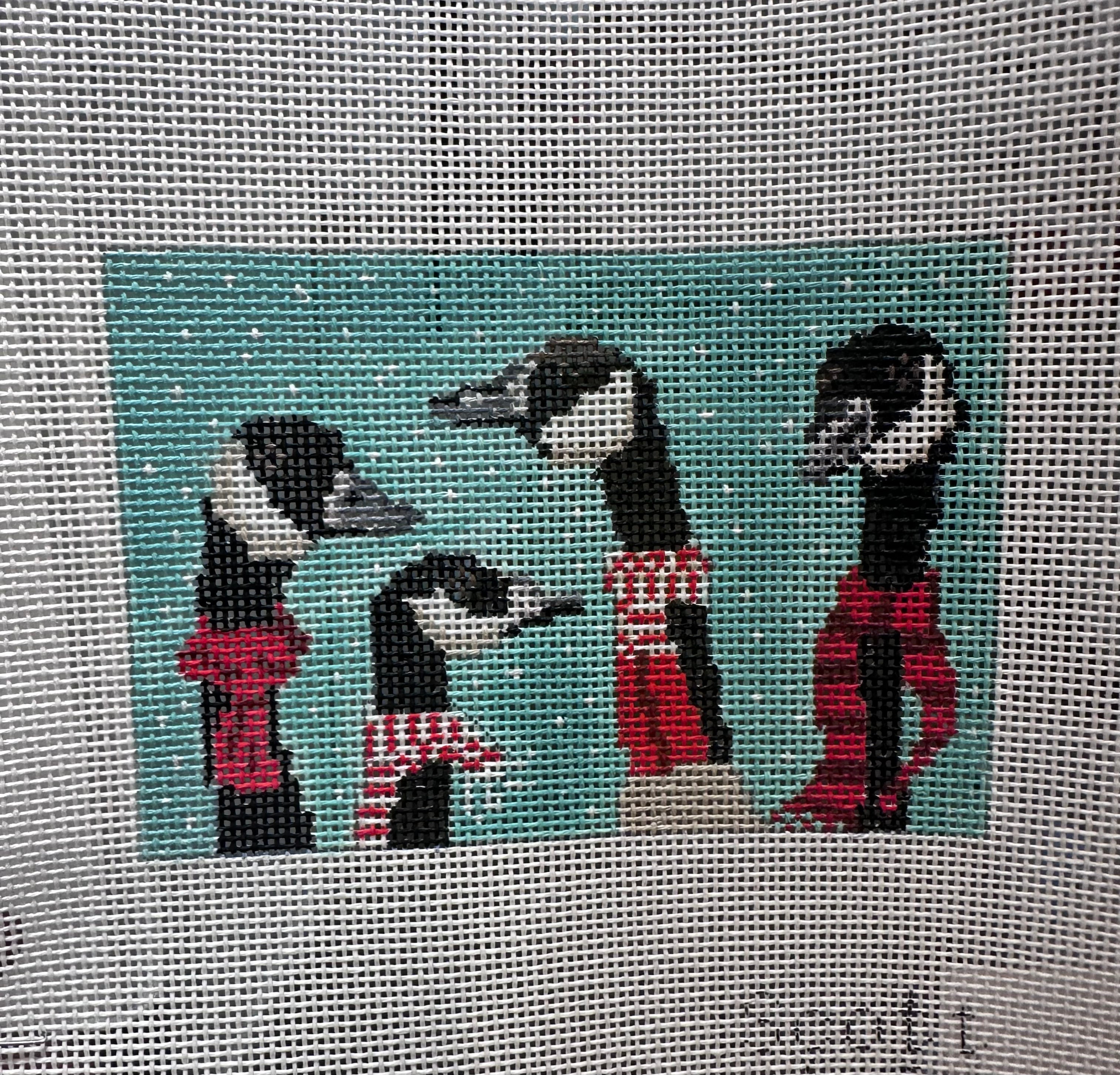 Canadian Geese with Scarves
