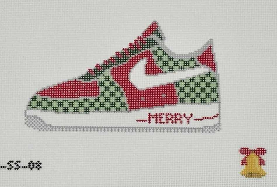 Merry Gingham Sneaker 18