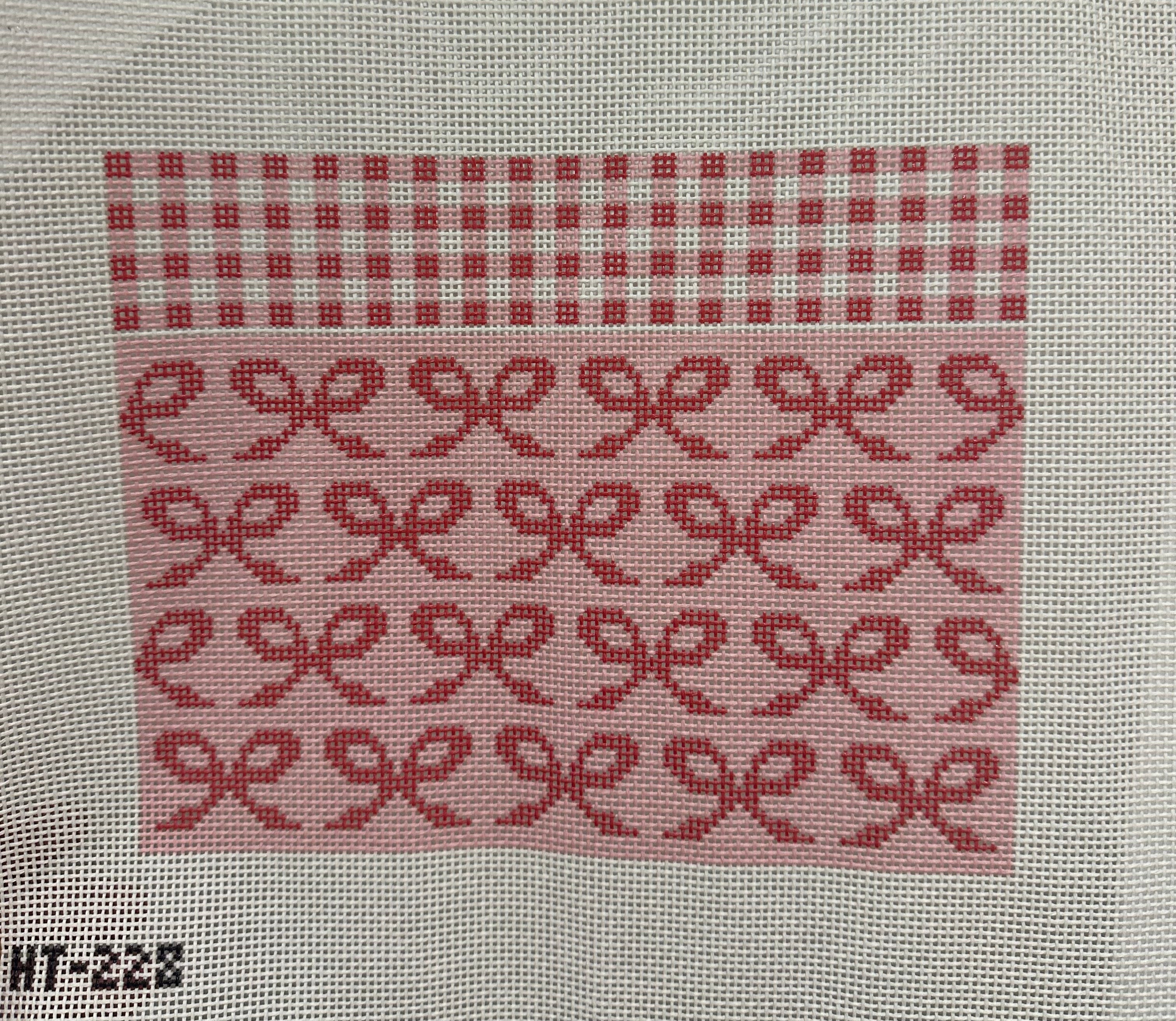 Red Gingham Bows Clutch