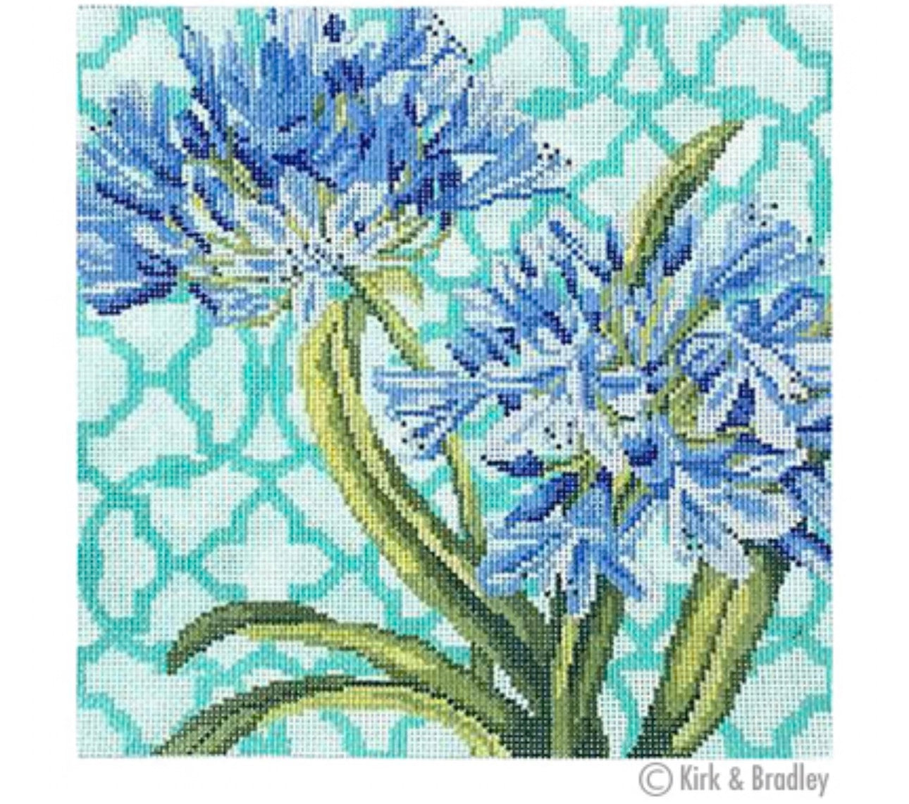 KB 1362 - Trellis Square - Agapanthus