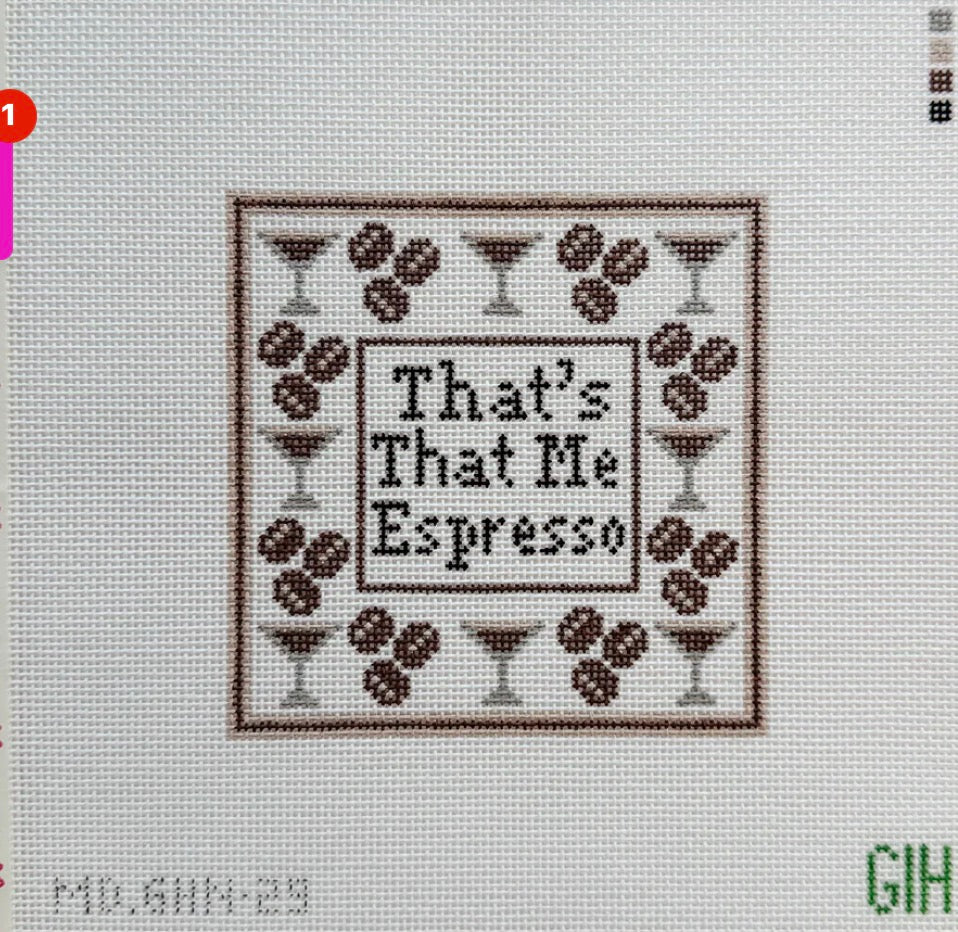 That's That Me Espresso Coaster