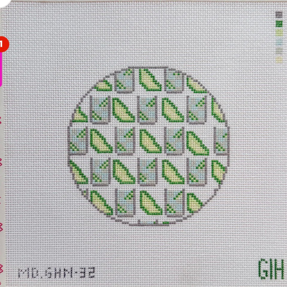 Gin & Tonic Round Coaster