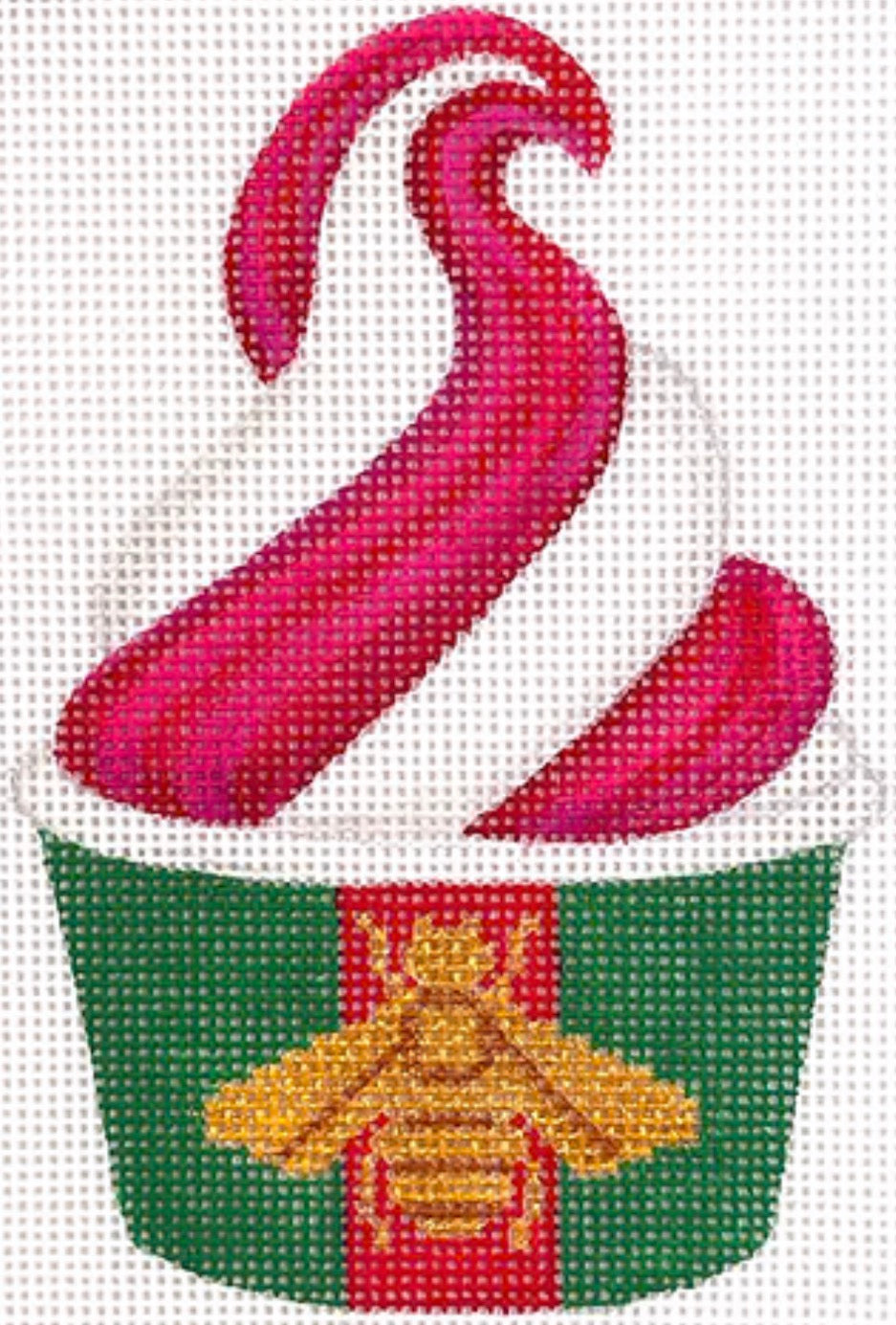 Mini Designer Dessert – Gucci Raspberry Swirl Soft Serve
