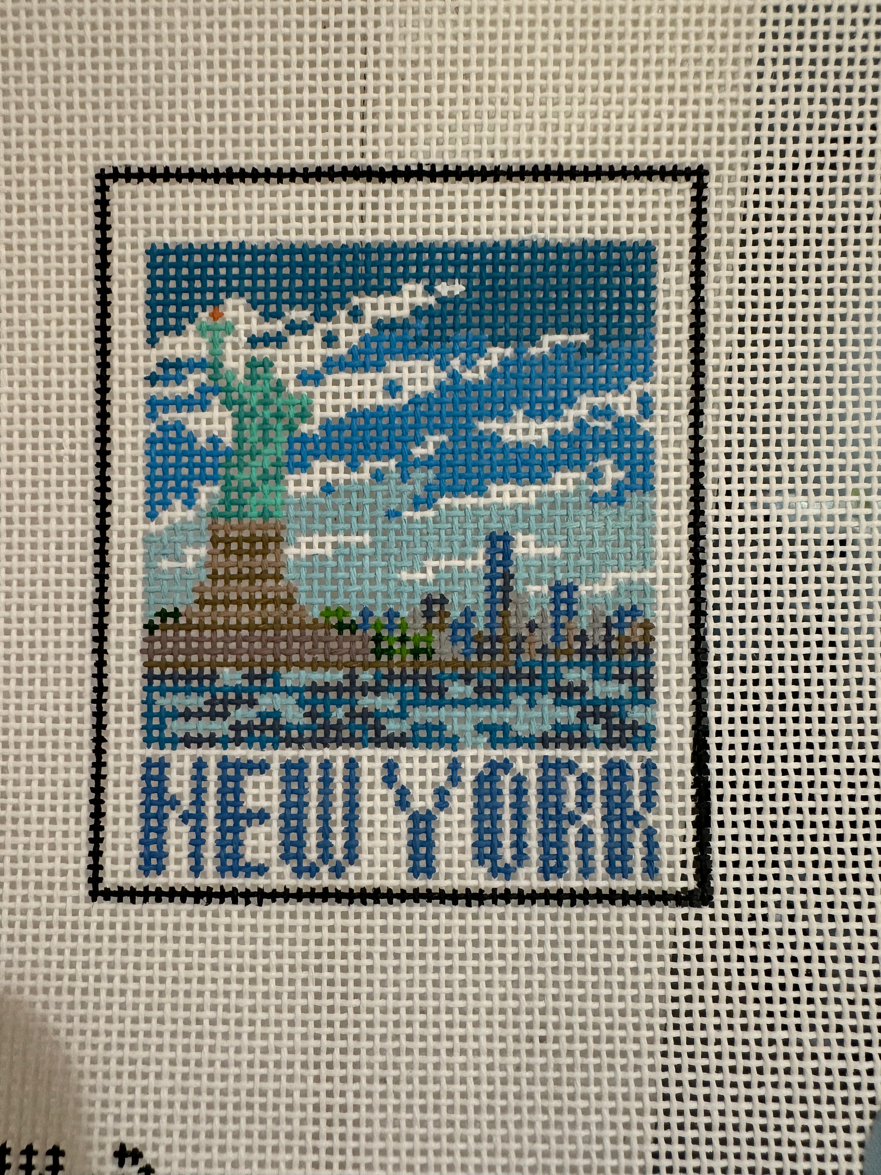 New York Statue of Liberty Polaroid