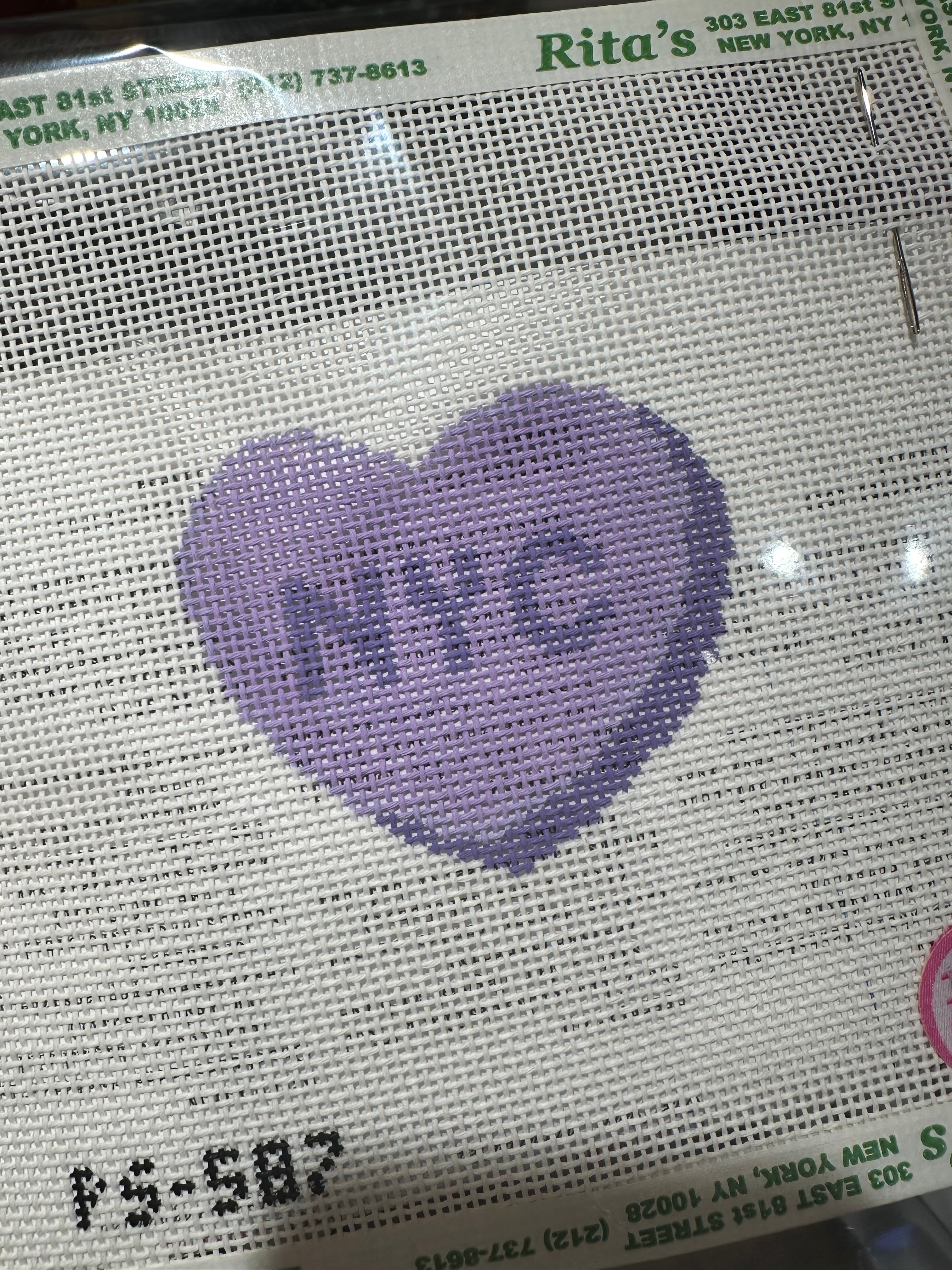 NYC Conversation Heart Purple BEGINNER KIT