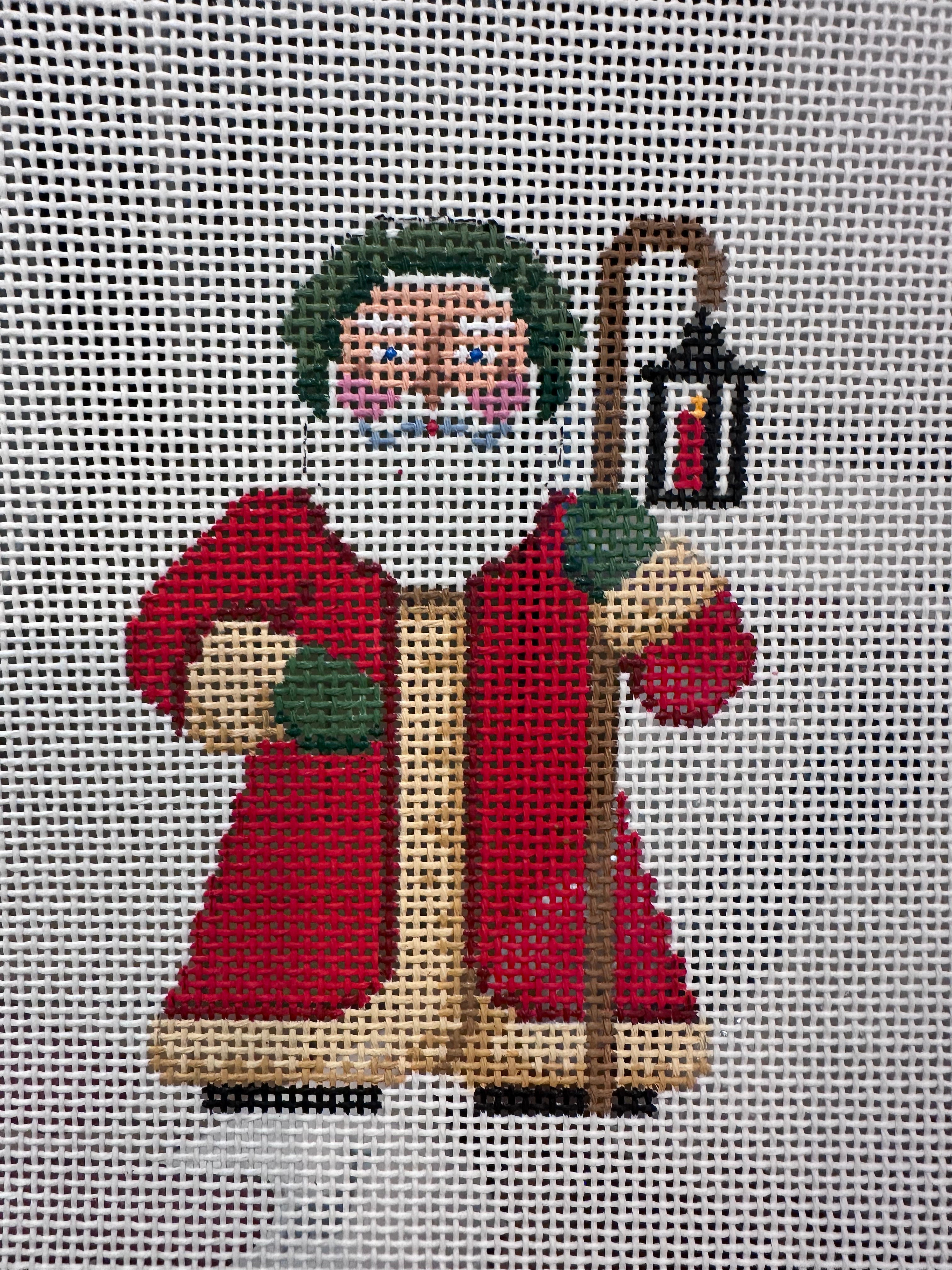 Santa With Lantern - 13 mesh